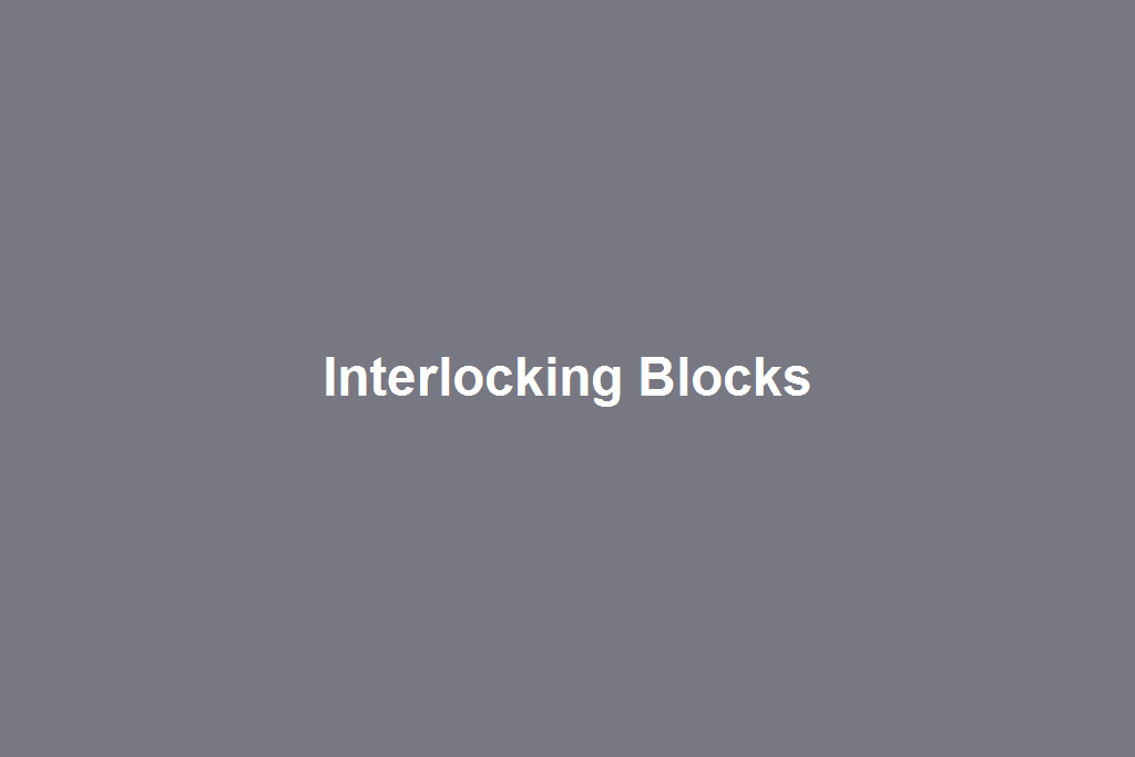 Interlocking Concrete Blocks - Retaining wall service in Brantford, ON